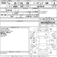 Volkswagen GOLF лот № 5030 оценка R  с аукциона в Японии 2