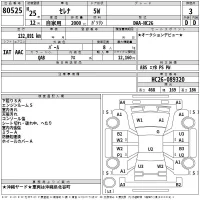 Nissan SERENA лот № 80525 оценка 3  с аукциона в Японии 2