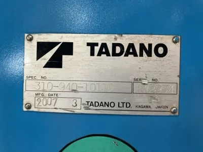 TADANO CRANE