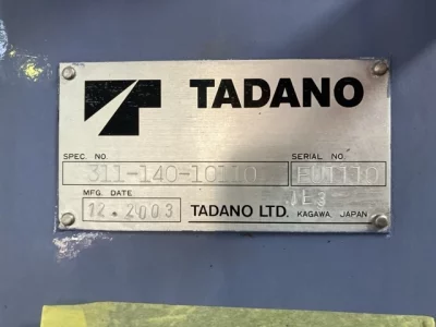 TADANO CRANE