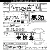Honda ACTY TRUCK лот № 80638 оценка ***  с аукциона в Японии 3