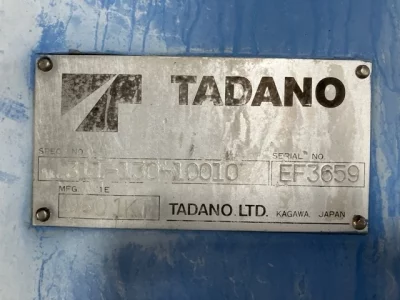 TADANO CRANE