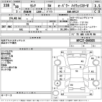 Nissan SERENA лот № 338 оценка 3.5  с аукциона в Японии 2