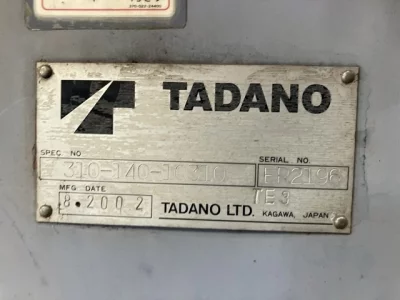 TADANO CRANE