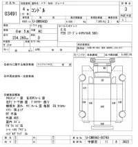 Nissan CONDOR лот № 3491 оценка 3  с аукциона в Японии 10