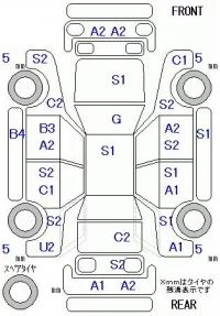 Honda LIFE лот № 25014 оценка 3  с аукциона в Японии 6