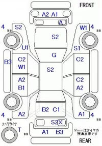 Daihatsu MOVE лот № 25021 оценка 3  с аукциона в Японии 7