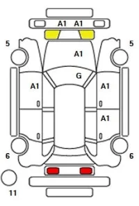 Peugeot 2008 лот № 31002 оценка 4.5  с аукциона в Японии 11