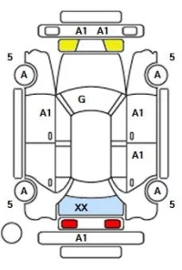 BMW 5-Series лот № 34506 оценка 4.5  с аукциона в Японии 11