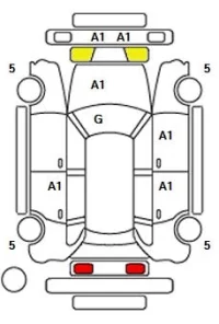 Lexus NX лот № 14035 оценка 3.5  с аукциона в Японии 11