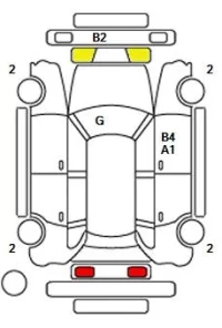 Audi A1 лот № 36023 оценка 3.5  с аукциона в Японии 11
