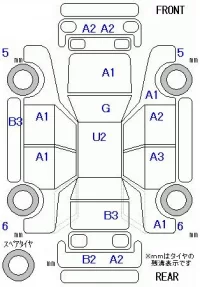 Honda STEP WAGON лот № 28074 оценка 3.5  с аукциона в Японии 9