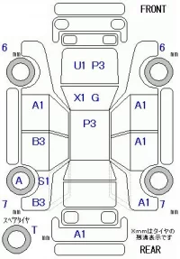 Mitsubishi PAJERO IO лот № 10180 оценка 3  с аукциона в Японии 11