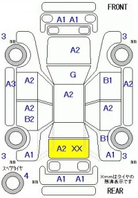 Honda STEP WAGON лот № 10215 оценка 3.5  с аукциона в Японии 11