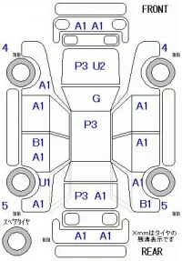 Honda CR-V лот № 20258 оценка 3  с аукциона в Японии 11