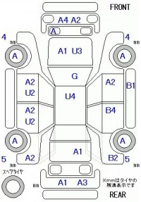 Daihatsu WAKE лот № 19125 оценка 3  с аукциона в Японии 5