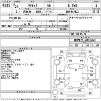 Toyota RACTIS лот № 4215 оценка 3  с аукциона в Японии 2
