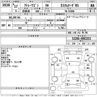 Daihatsu Atrai Wagon лот № 3038 оценка RA  с аукциона в Японии 2