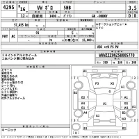 Volkswagen POLO лот № 4295 оценка 3.5  с аукциона в Японии 2