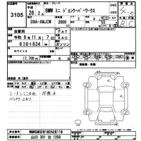 BMW MINI лот № 3105 оценка 4.5  с аукциона в Японии 9