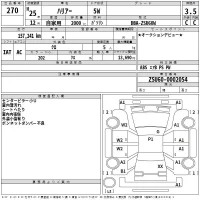 Toyota HARRIER лот № 270 оценка 3.5  с аукциона в Японии 2