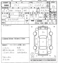 Toyota PASSO лот № 5060 оценка RA  с аукциона в Японии 7