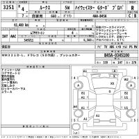 Nissan ROOX лот № 3251 оценка R  с аукциона в Японии 2