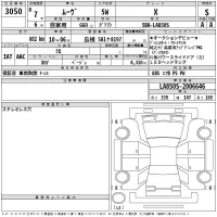 Daihatsu MOVE лот № 3050 оценка S  с аукциона в Японии 2