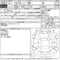 Mazda AXELA лот № 30083 оценка 3.5  с аукциона в Японии 11