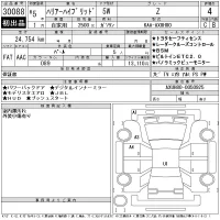 Toyota HARRIER лот № 30088 оценка 4  с аукциона в Японии 11