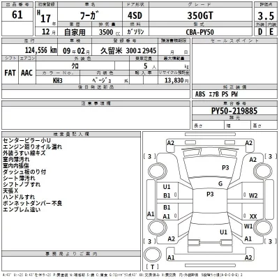 Nissan FUGA  с аукциона в Японии