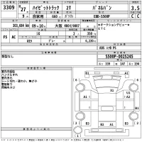 Daihatsu HIJET TRUCK лот № 3309 оценка 3.5  с аукциона в Японии 2