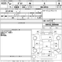 Toyota PORTE лот № 6115 оценка R  с аукциона в Японии 2