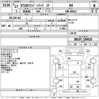 Nissan CLIPPER TRUCK лот № 3130 оценка R  с аукциона в Японии 2
