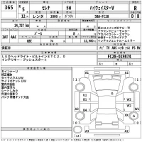 Nissan SERENA лот № 365 оценка R  с аукциона в Японии 2