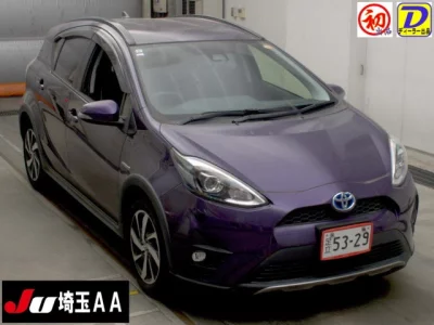 Toyota AQUA  с аукциона в Японии