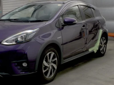 Toyota AQUA  с аукциона в Японии