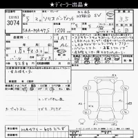 Suzuki SOLIO лот № 3074 оценка 3.5  с аукциона в Японии 10
