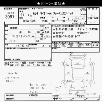 Nissan SERENA лот № 3097 оценка 3.5  с аукциона в Японии 10