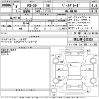 Mazda MX-30 лот № 30006 оценка 4.5  с аукциона в Японии 2