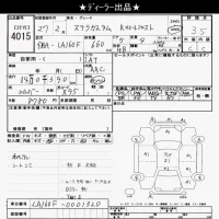 Subaru STELLA лот № 4015 оценка 3.5  с аукциона в Японии 6