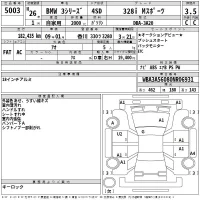 BMW 3-Series лот № 5003 оценка 3.5  с аукциона в Японии 2