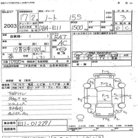 Nissan NOTE лот № 2003 оценка 3  с аукциона в Японии 3