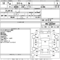 Honda STREAM лот № 12 оценка 3  с аукциона в Японии 2