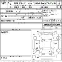BMW 7-Series лот № 5033 оценка 4  с аукциона в Японии 2