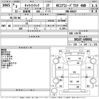 Suzuki CARRY TRUCK лот № 3065 оценка 3.5  с аукциона в Японии 2
