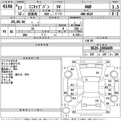 Mitsubishi MINICAB VAN  с аукциона в Японии