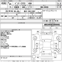 Mercedes-Benz C CLASS лот № 4182 оценка 3.5  с аукциона в Японии 2