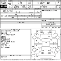 Toyota GAIA лот № 5570 оценка 2  с аукциона в Японии 11
