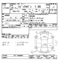 Honda CIVIC лот № 2146 оценка R  с аукциона в Японии 11